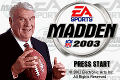 Madden NFL 2003